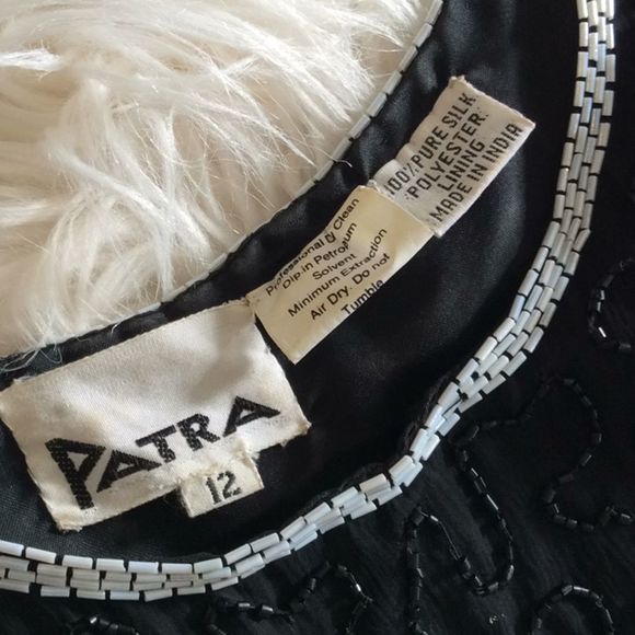 100% silk 💞BIDS & SEQUINS 💞PATRA 💞Jacket set - Picture 16 of 16